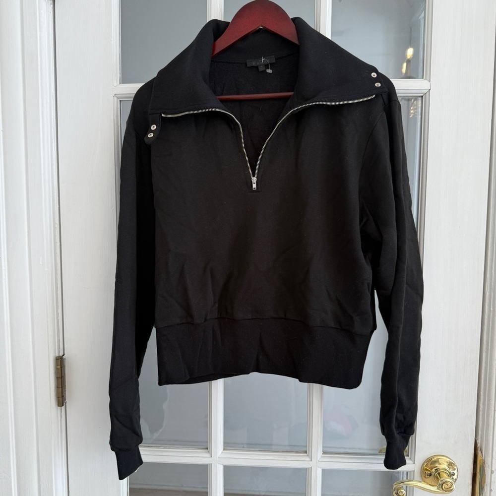 THE RANGE Women's 1/4 Zip Pullover Sweatshirt Size M